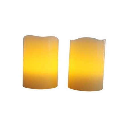 ECOGECKO EcoGecko 87341-02 Magic Candles - Set of 2 87341-02